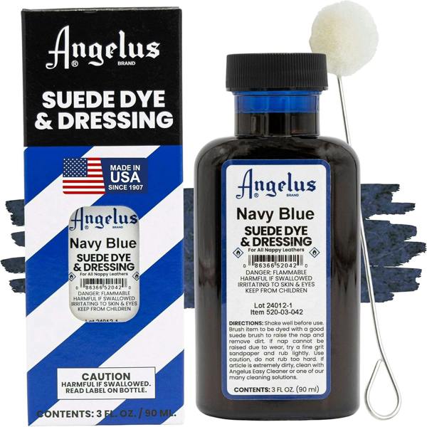 Angelus Suede Dye and Dressing - Restore and Protect Delicate Suede 3oz