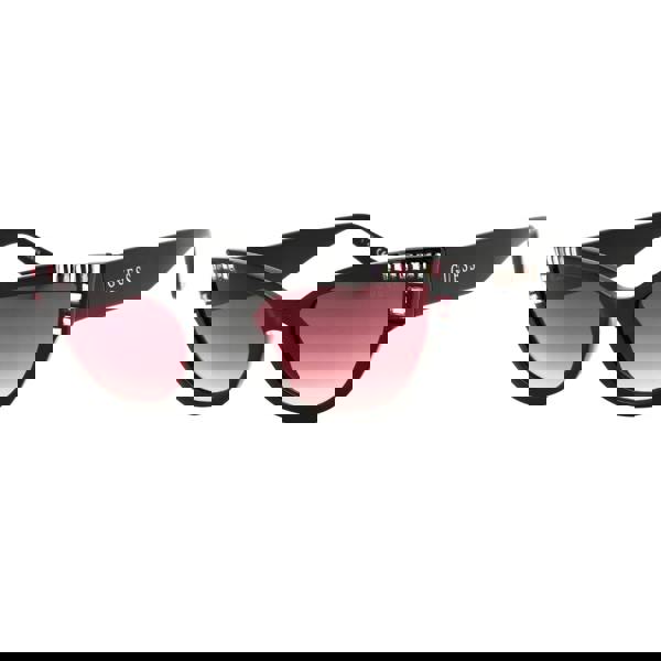 Guess GU7901 01T shiny black  / gradient bordeaux Sunglasses One Size