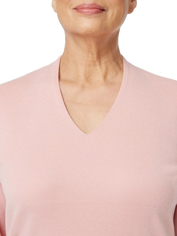 PennyPlain High Back V-neck Top - Dusk