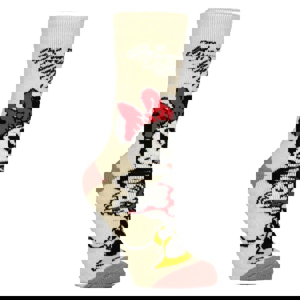 Heat Holders Ladies Minnie Mouse Novelty Lightweight Thermal Socks