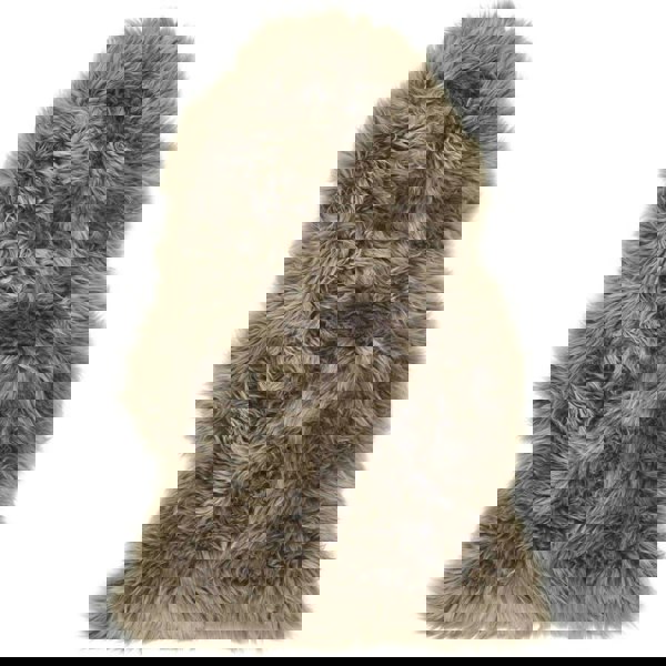 Genuine Khaki/Taupe Sheepskin Faux Fur Rug – The Rugs