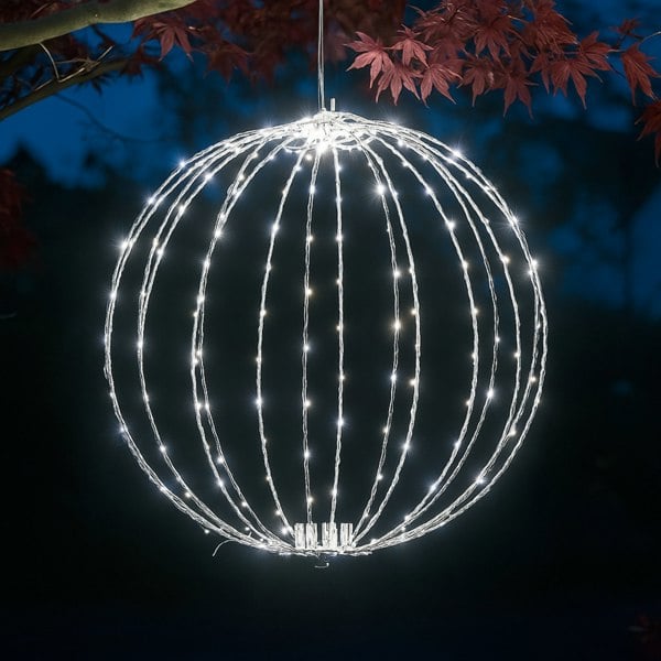 Samuel Alexander 40cm Light up Christmas Twinkle Orb with 240 Cool White LEDs