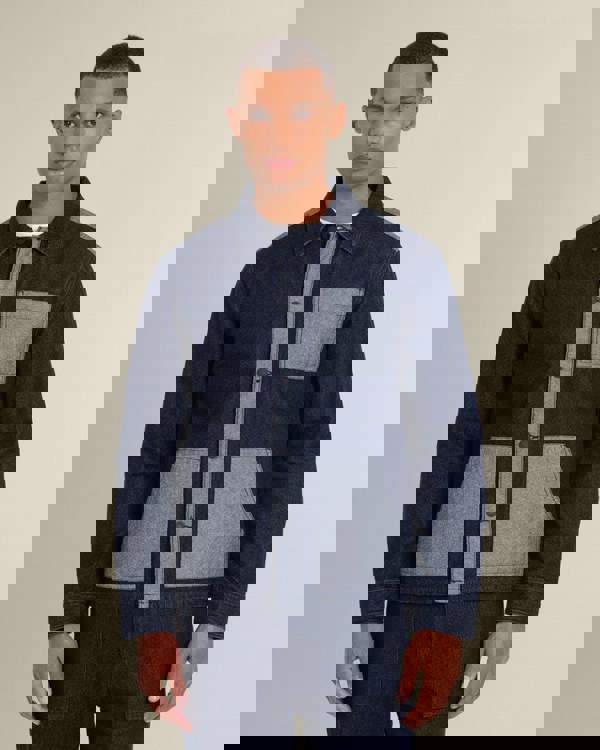 Larsson & Co Saksild - Patchwork Denim Overshirt