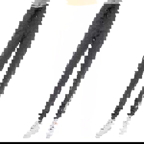 DKNY Womens/Ladies Foil Logo Jogging Bottoms - Black - 