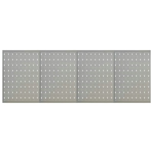 Berkfield Wall-mounted Peg Boards 4 pcs 40x58 cm Steel