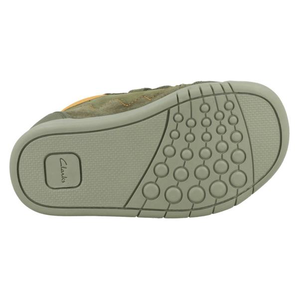 Clarks Boys Clarks Hook & Loop Casual Ankle Boots Rex Park