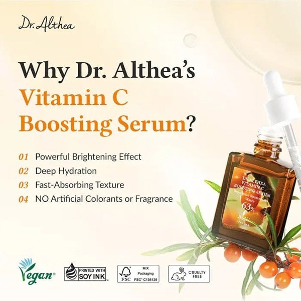 DR. ALTHEA Vitamin C Boosting Serum 30ml RENEWED
