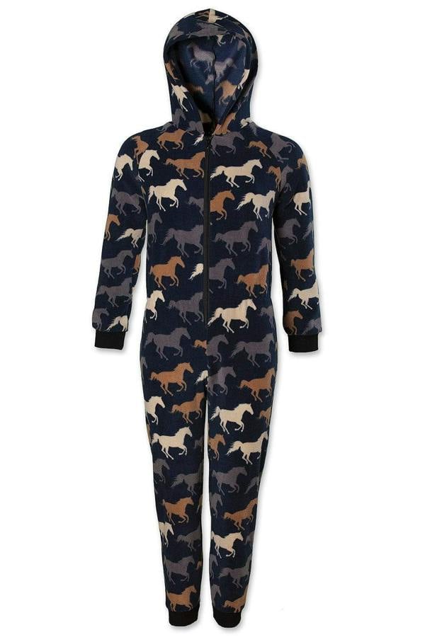 Camille Childrens Horse Print Onesie Pyjama Sets
