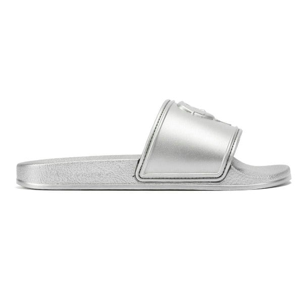 Karl Lagerfeld Kondo 2.0 Karl NFT Women's Slides - Silver