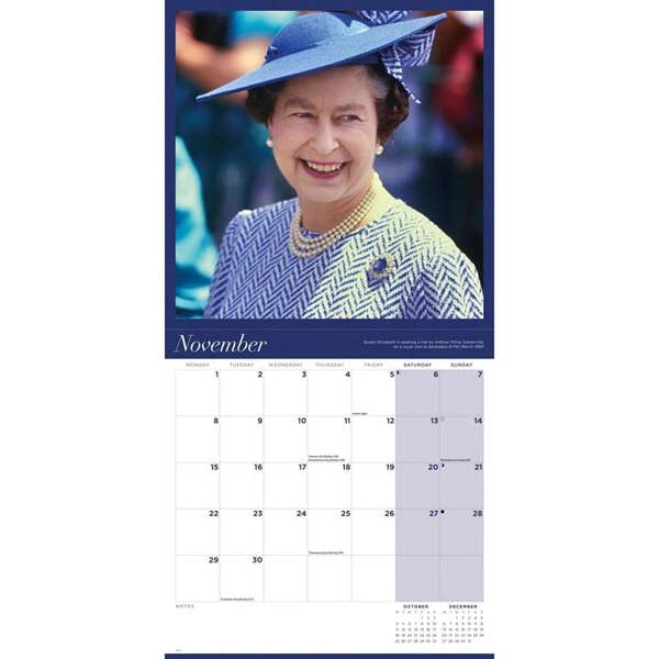 Queen Elizabeth II Calendar 2027, Wall Calendars, Month To View, History & Literature, Gift