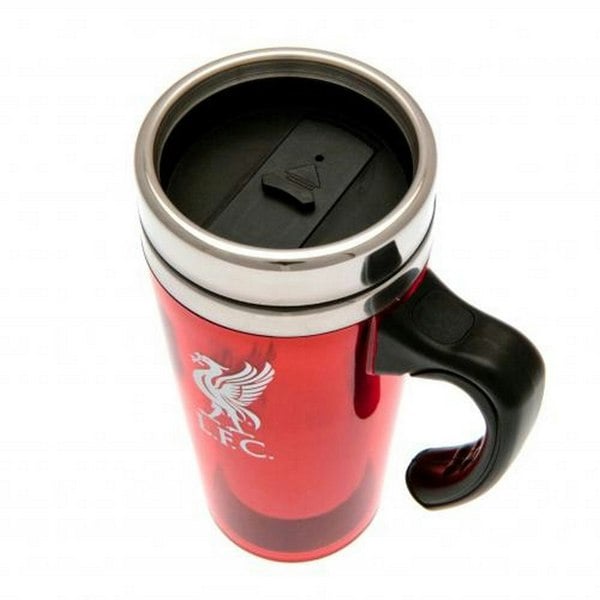 Liverpool FC Official Aluminium Travel Mug - Red