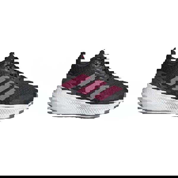 Adidas Childrens/Kids Runfalcon 3.0 Lace Up Trainers - Black/Pink - 