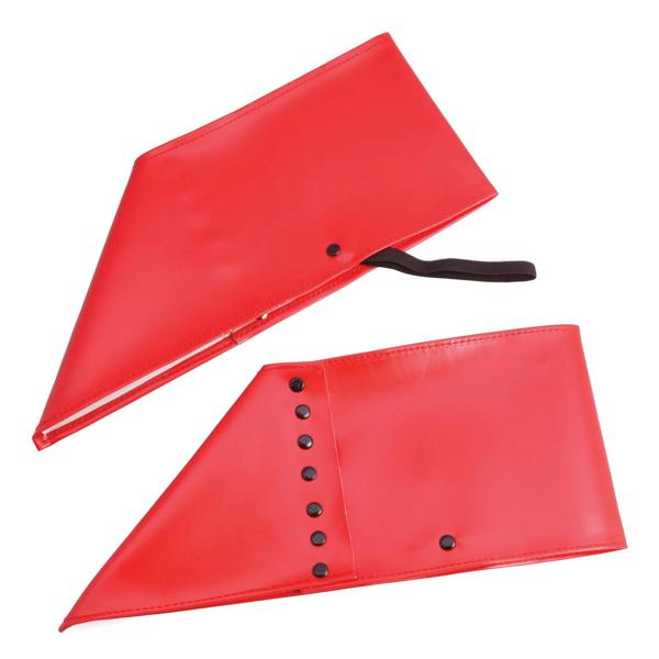 Bristol Novelty Unisex Adults Studded Spats (Pair) - Red - 