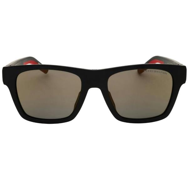 Tommy Hilfiger Th 1975/N/S 0003 Jo Matte Black/Brown Mirror Sunglasses Male 51X19X145 One Size