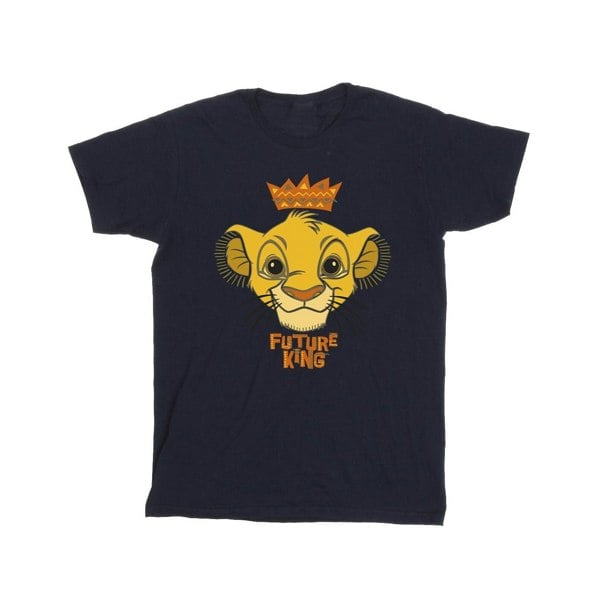 Disney Boys The Lion King Future King T-Shirt - Navy Blue