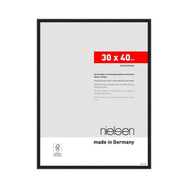 nielsen Atlanta Aluminium Picture Frame - Frosted Black