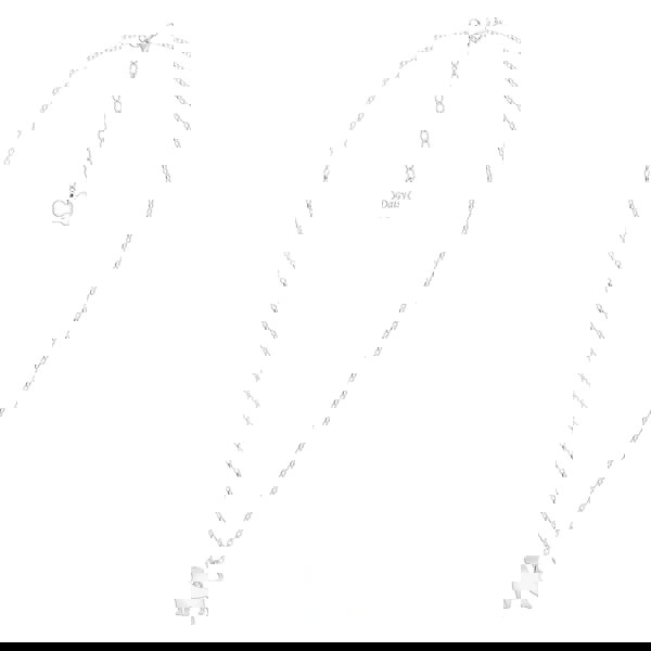 Rottweiler Silhouette Silver Necklace - Personalised - MYLEE London