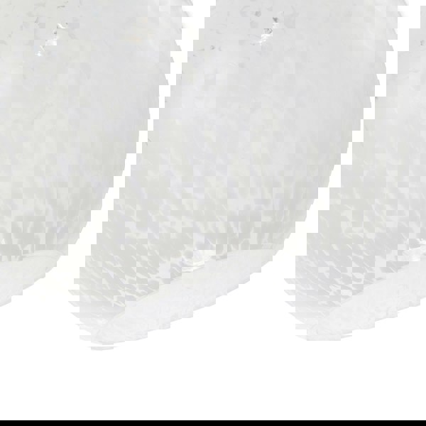 Modern Opal White Snowflake 25cm Glass Pendant Ceiling Lighting Shade Image 5