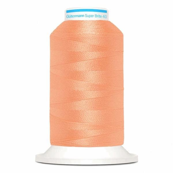 Gutermann Super Brite Polyester 40 Embroidery Thread 1000m Polyester Thread Suitable For Embroidery