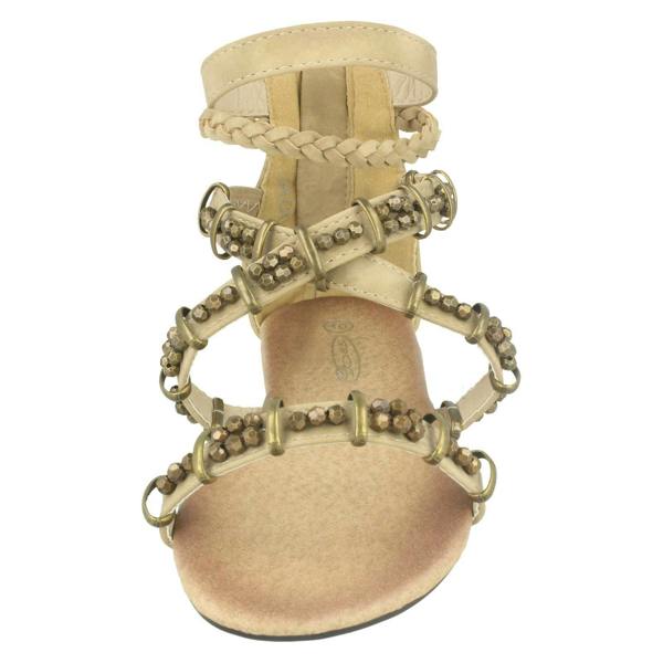 Spot On Girls Spot On Zip Up Sandals