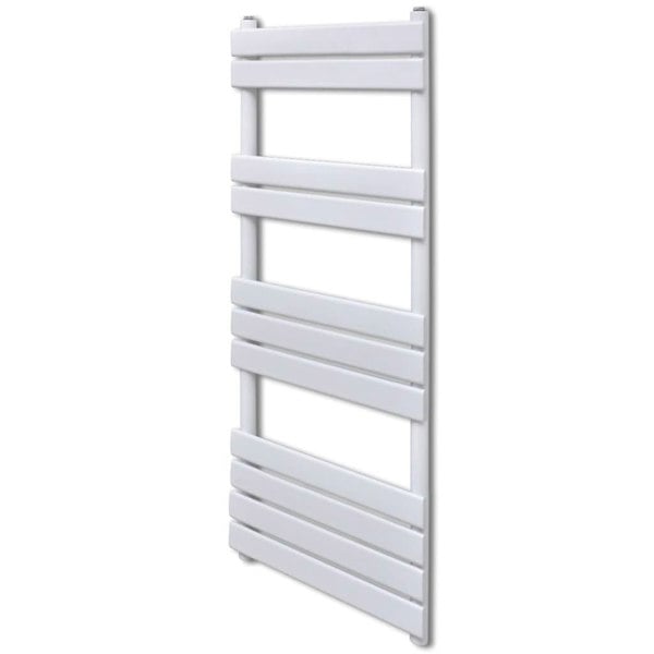 Berkfield Bathroom Central Heating Towel Rail Radiator Straight 600 x 1200 mm