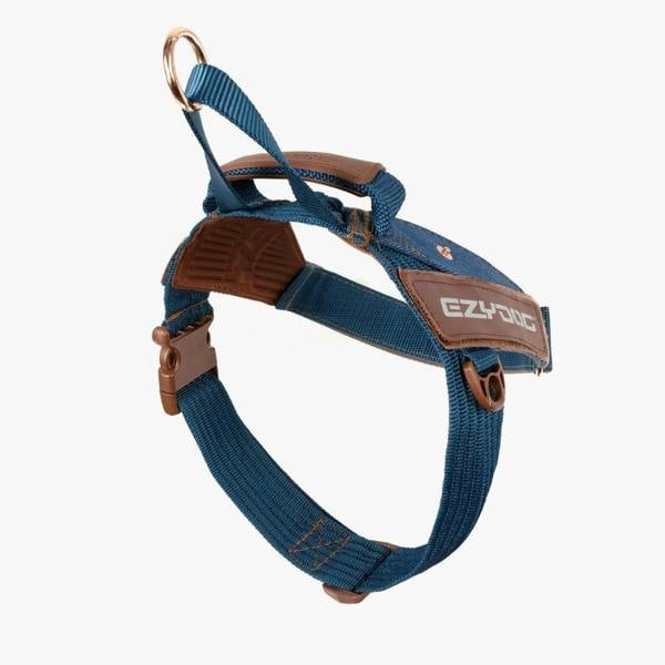EzyDog Express Dog Harness in Denim