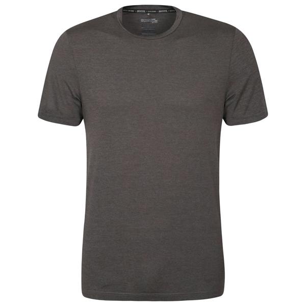 Mountain Warehouse Mens Agra Melange T-Shirt - Black - 