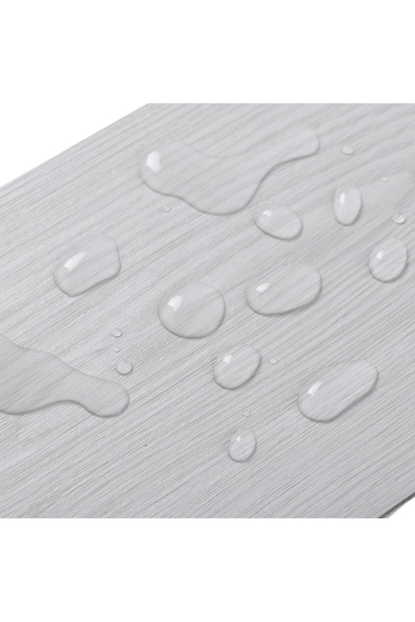 Living and Home 7 Pcs Rustic Style Wood Grain PVC Flooring