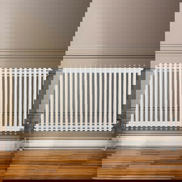 Monstershop Traditional 2 Column Radiator - 600 x 1462mm - White