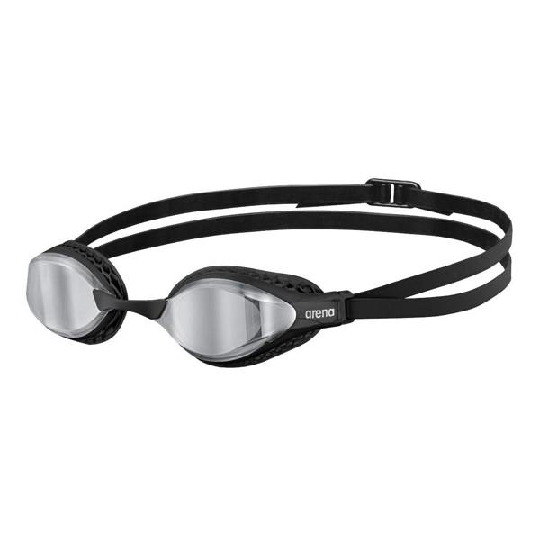 Arena Unisex Adult Airspeed Swimming Goggles - Silver/Black - 
