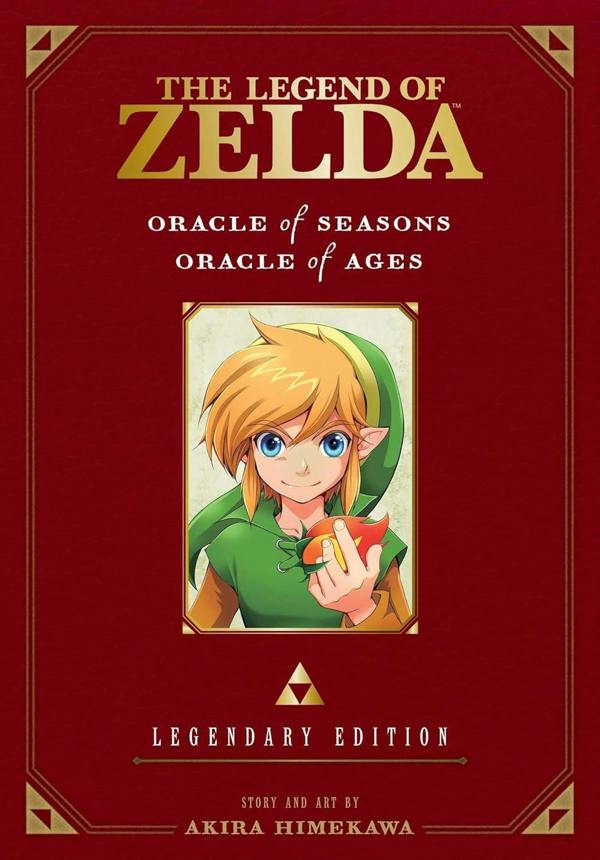 The Legend of Zelda Legendary Paperback Edition 4 Books Collection Set (Ocarina of Time, Minish Cap, Majora's Mask, Oracle of Seasons and More)