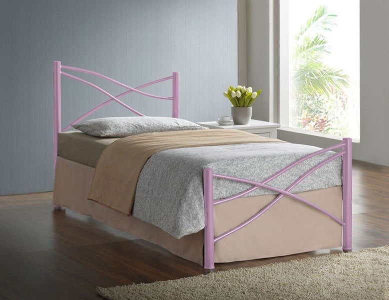 Comfy Living Amber Metal Bed Frame - A Stylish and Durable Choice for Your Bedroom