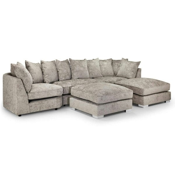Bishop U-Shape Alaska Fabric - Truffle
