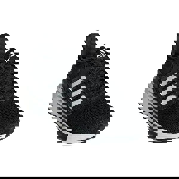 Adidas Womens/Ladies EQ21 Running Shoes - Core Black/Cloud White/Grey - 