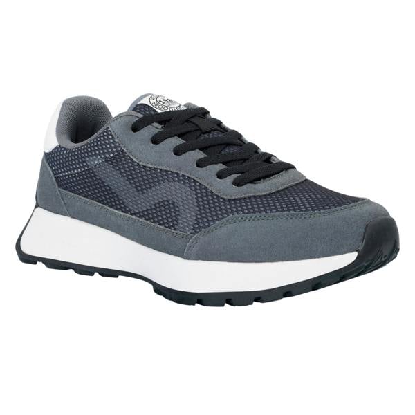 Regatta Mens Marine Heritage Suede Trainers - Black/Briar