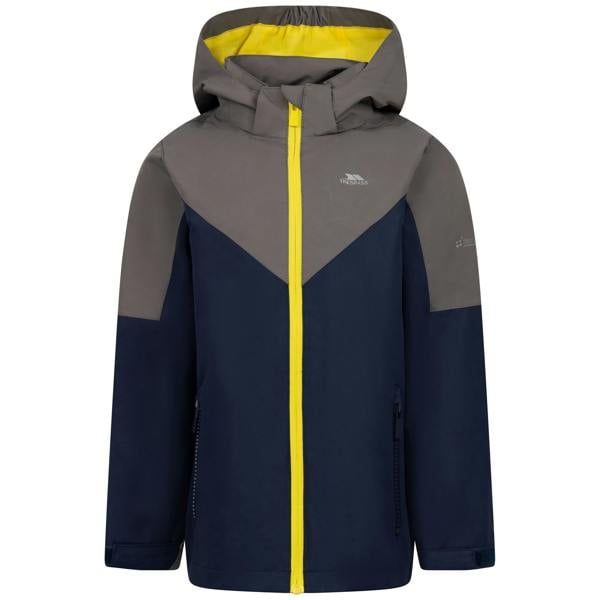 Trespass Childrens/Kids Blaytor Waterproof Jacket - Storm Grey - 