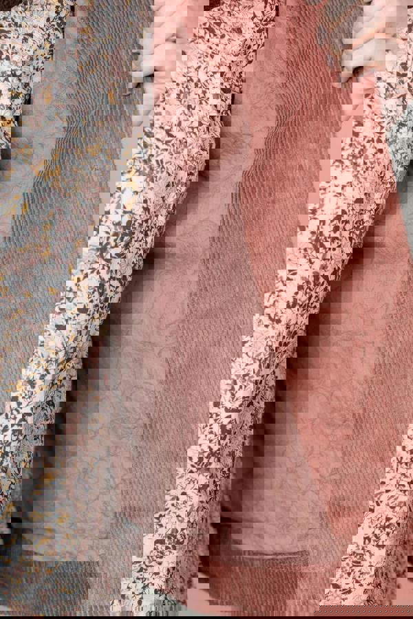 Lily & Me Ash Stretch Cotton Jumbo Cord Jacket Antique Rose