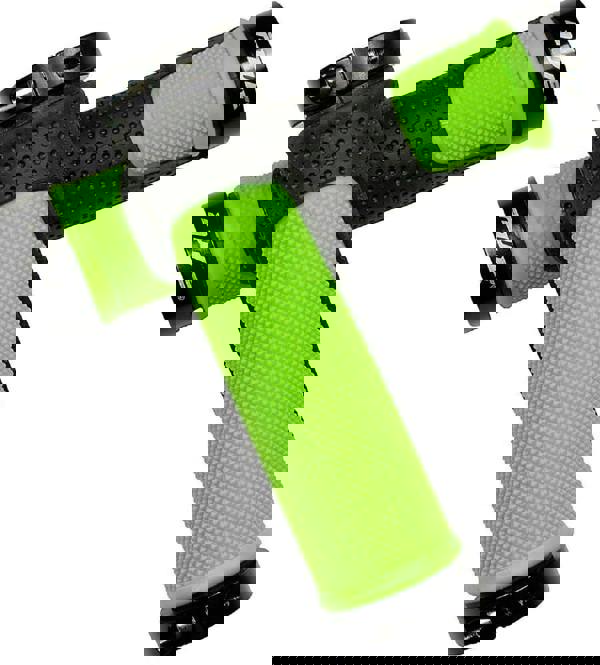 Awe AWEGrip™ Alloy BMX MTB Bike/Bicycle Handlebar Black/Green Locking Grips