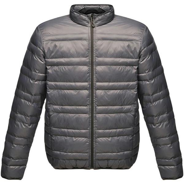 Regatta Professional Mens Firedown Insulated Jacket - Seal Grey/Black - 