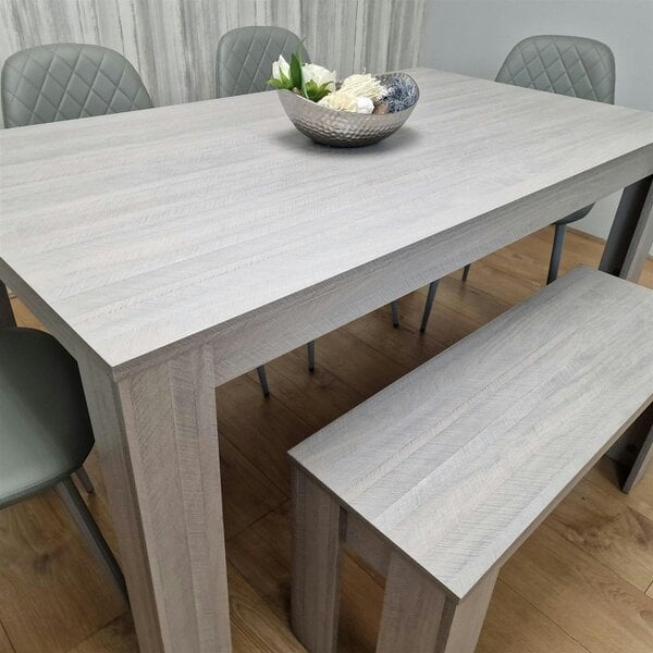 Kosy Koala Dining Table Set with 4 Chairs Dining Room, Kitchen table set of 4, and Bench