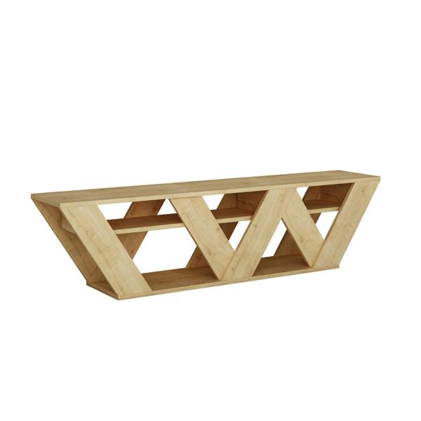 Decortie Ralla Modern TV Unit with Shelves 65" 158cm