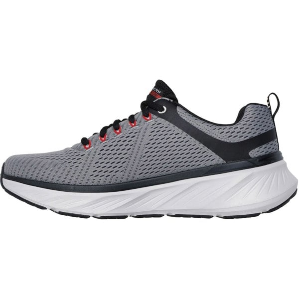 Skechers Relaxed Fit Edgeride Contention Polyester Men's Charcoal/Black Trainers
