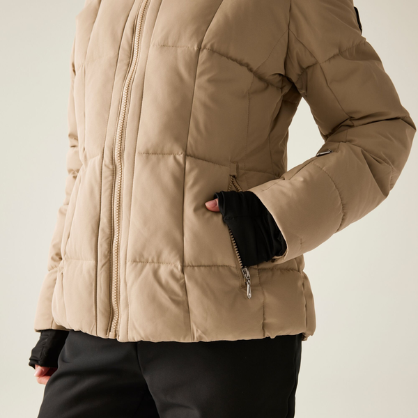 Dare 2B Womens Glamourize VI Ski Jacket - Warm Taupe