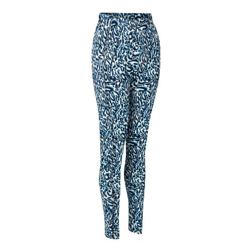 Dare 2B Womens Exchange III Animal Print Thermal Base Layer Set - Blue/White