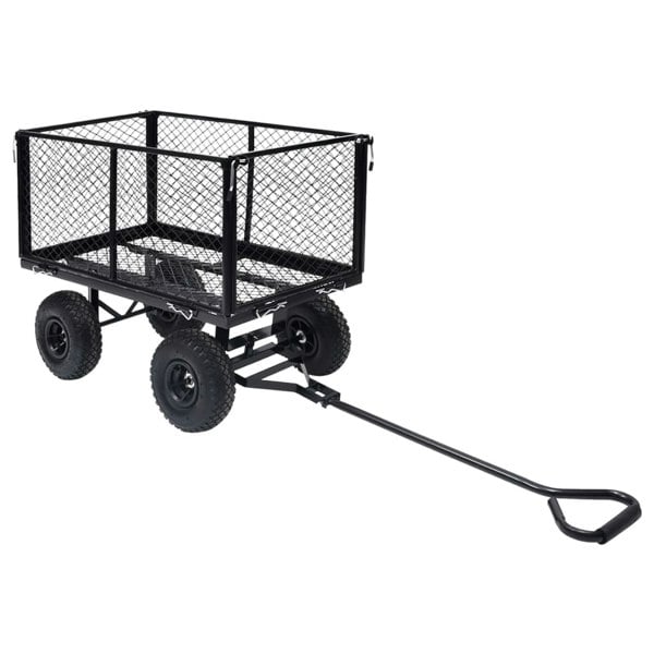 Berkfield Garden Hand Trolley Black 350 kg
