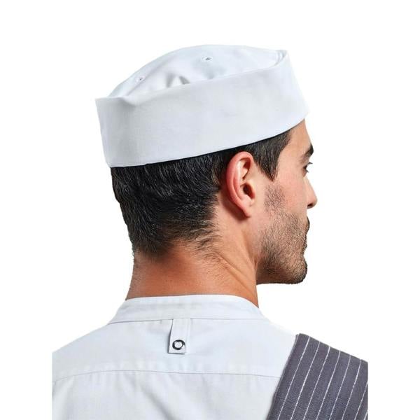 Premier Unisex Adult Turn Up Chef Hat - White