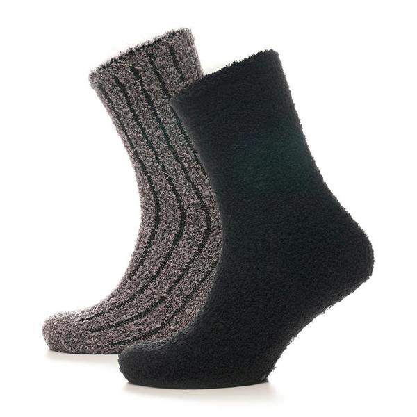Tom Franks Mens Tom Franks Cosy Socks With Gripper GL1248