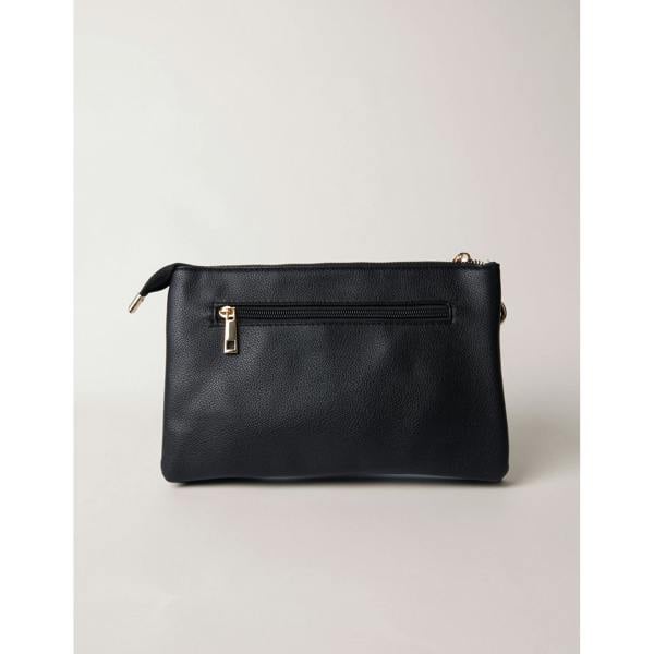 Blue Vanilla Clutch With Detachable Strap