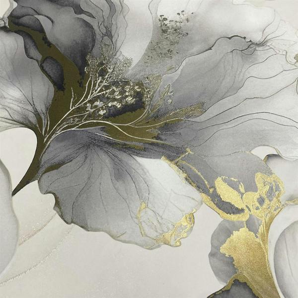 Elysian Floral Black & Gold Wallpaper image 6