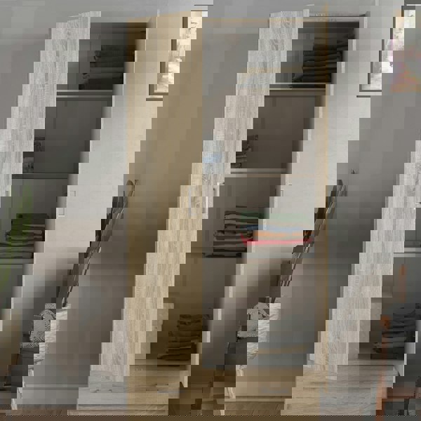 Furniture To Go Space Wardrobe with 2 Doors + 1 Drawer in Oak 1750